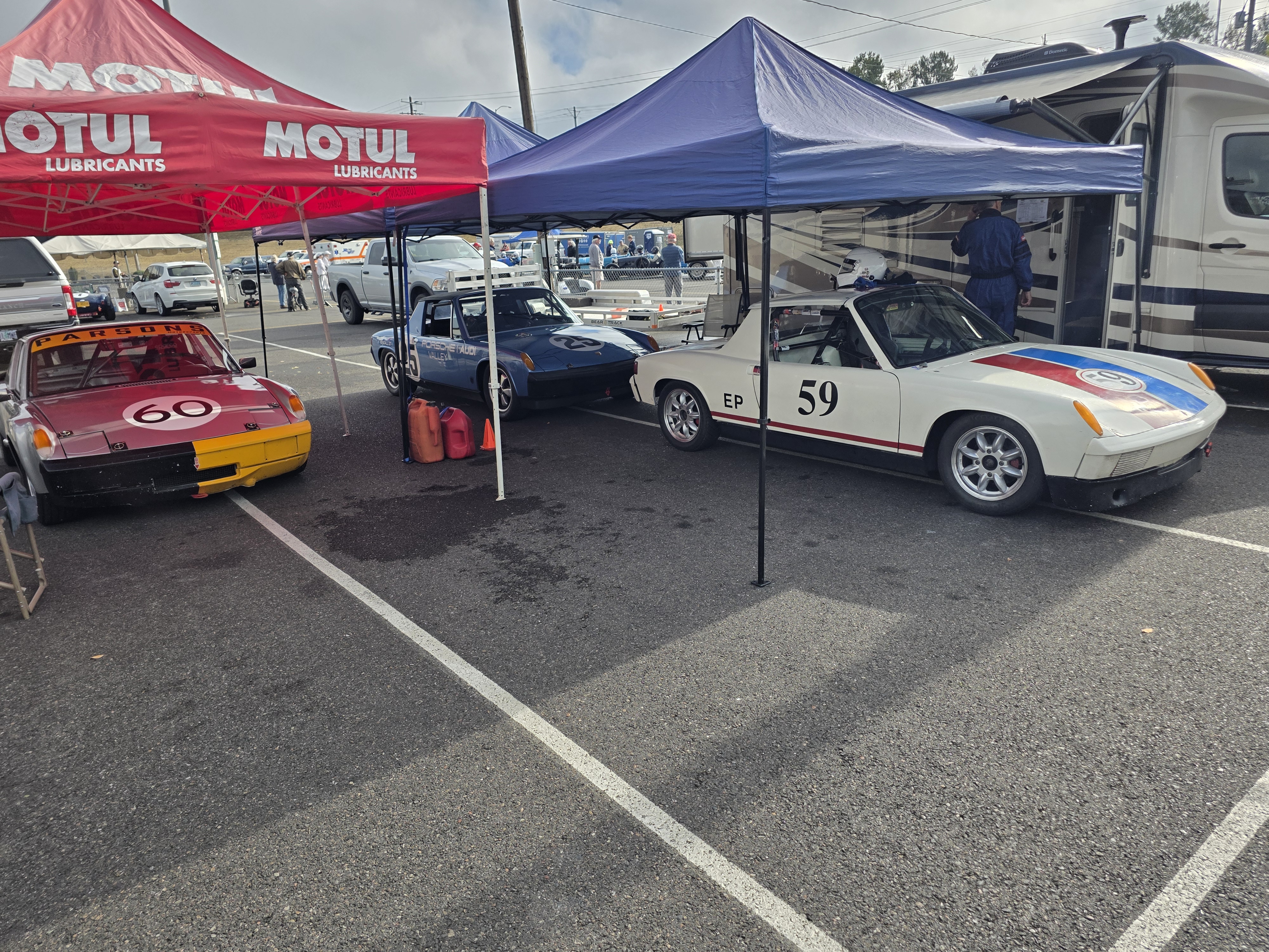 2 Porsche 914's and 1 914-6 10-16