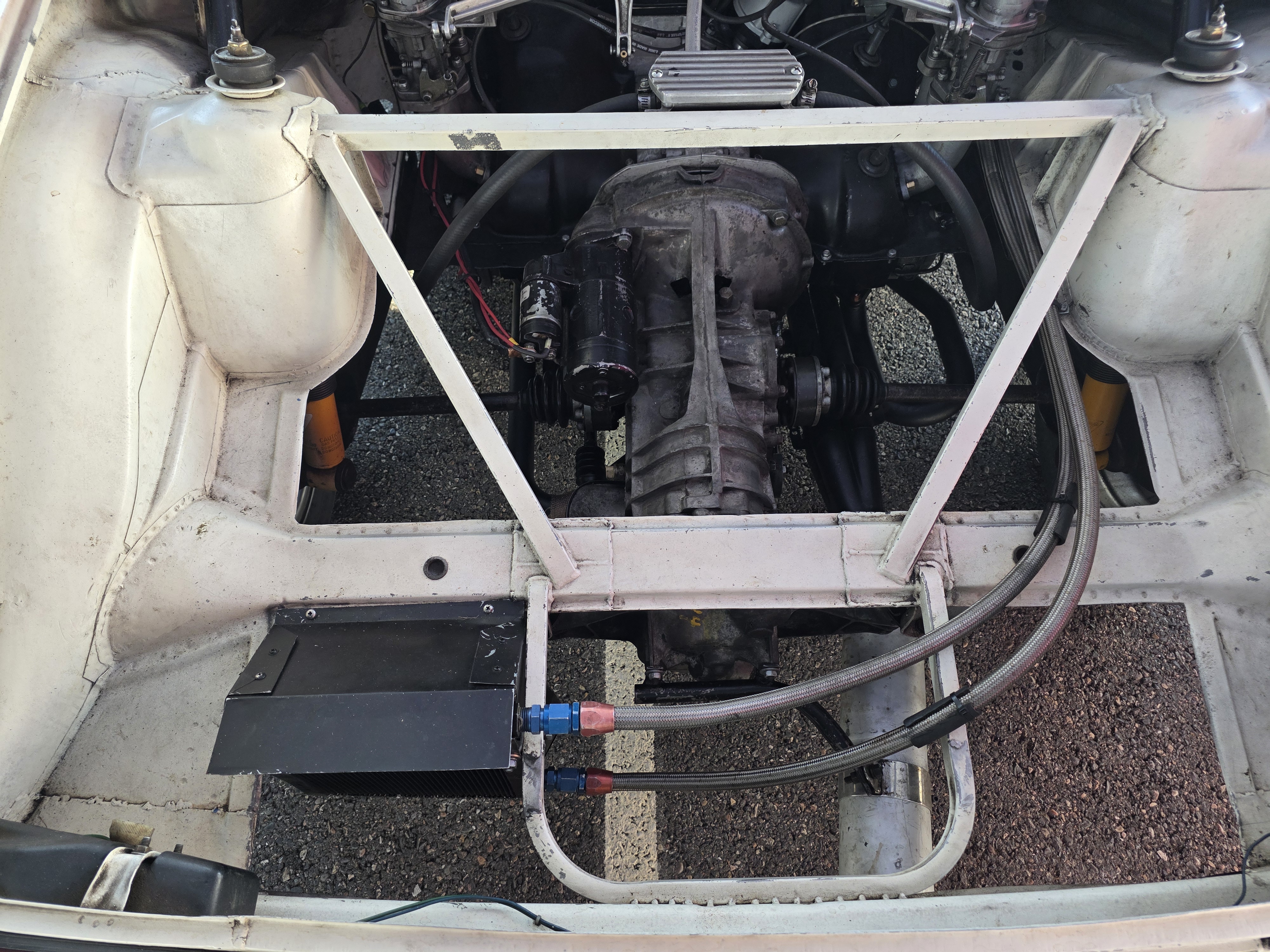 Rear Bracing Porsche 914 10-17