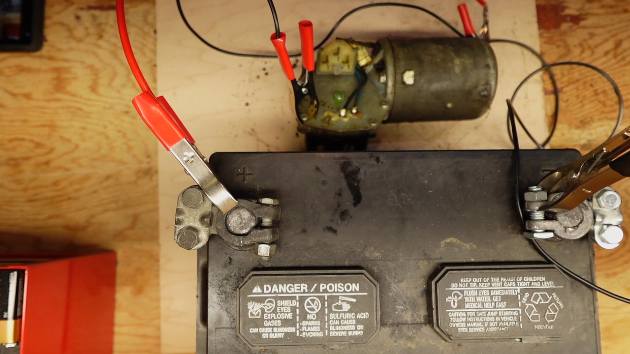 1973 Porsche Project 914 Test Wiper Motor 11-31