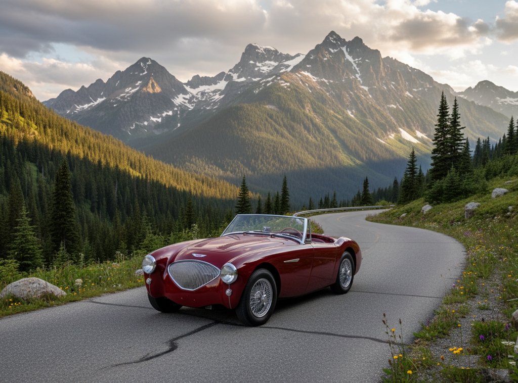 1955 Austin Healey 100-4 Lemans 4-3