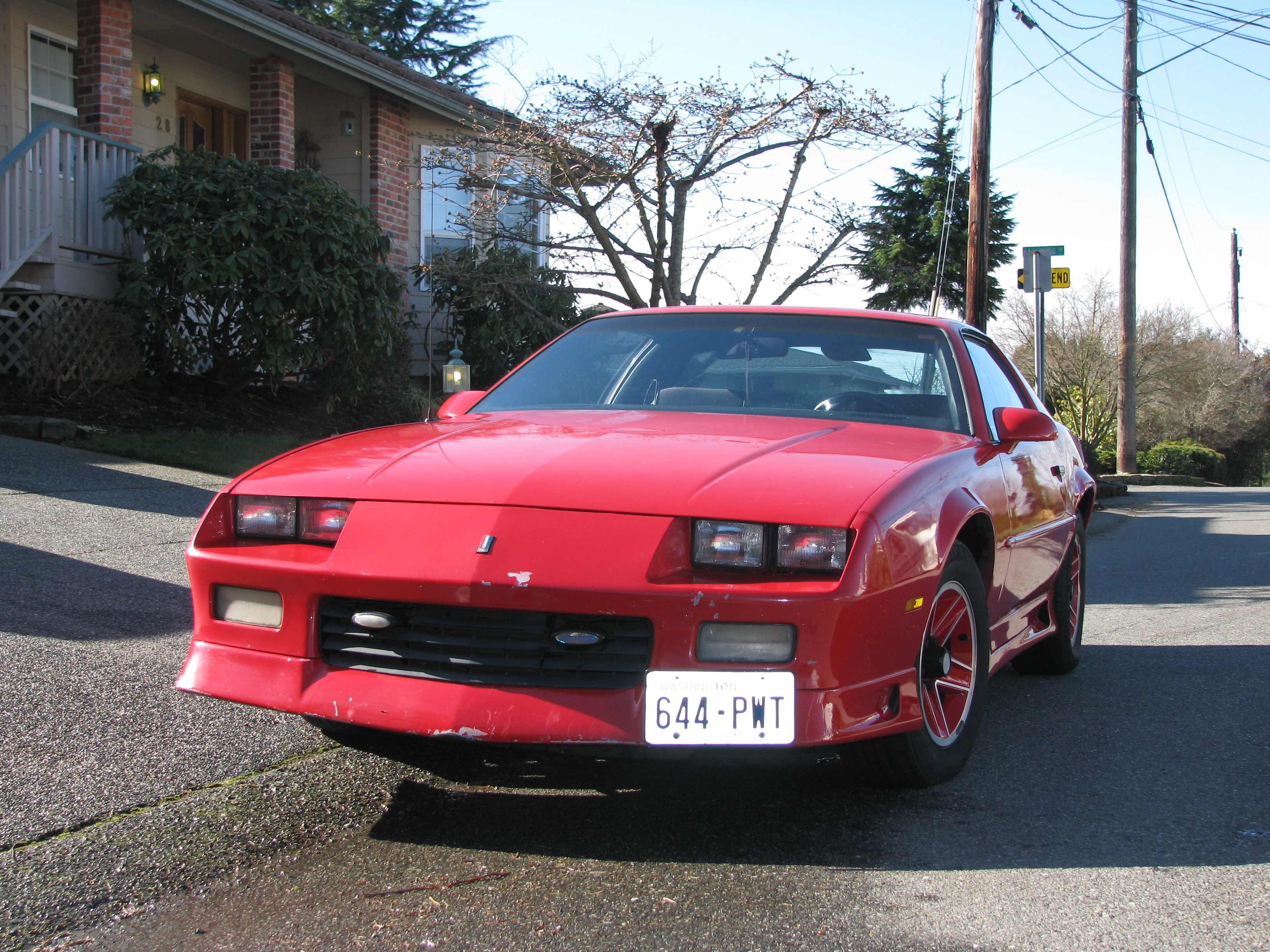 1987 Chevrolet Camaro RS 4-5
