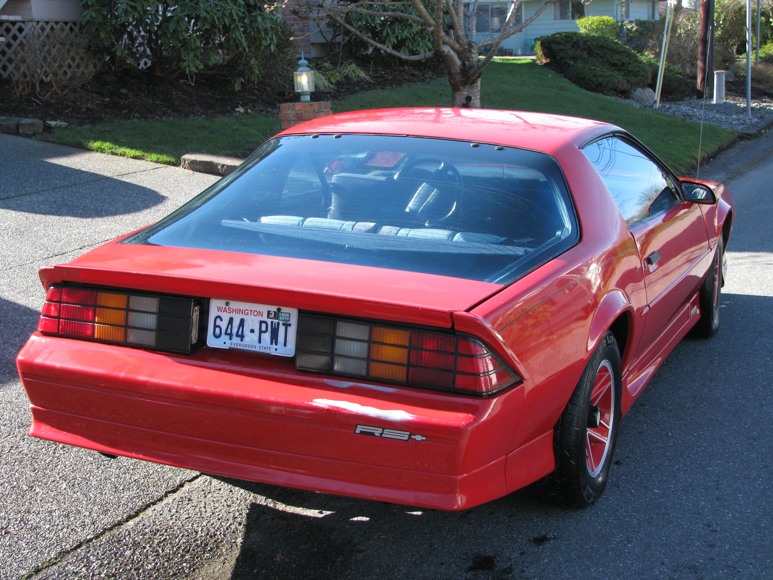 1987 Chevrolet Camaro RS 4-6